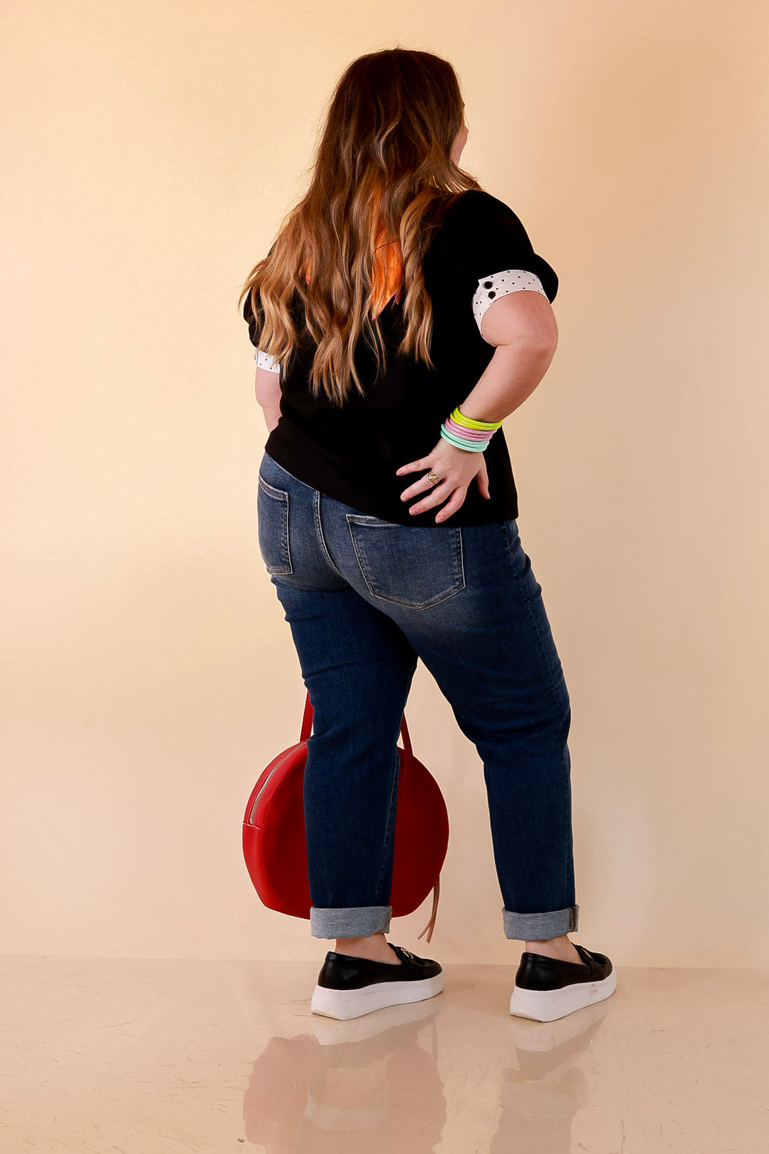 Judy Blue | Keep it Simple Billie Boyfriend Denim Jeans in True Indigo Dark Wash