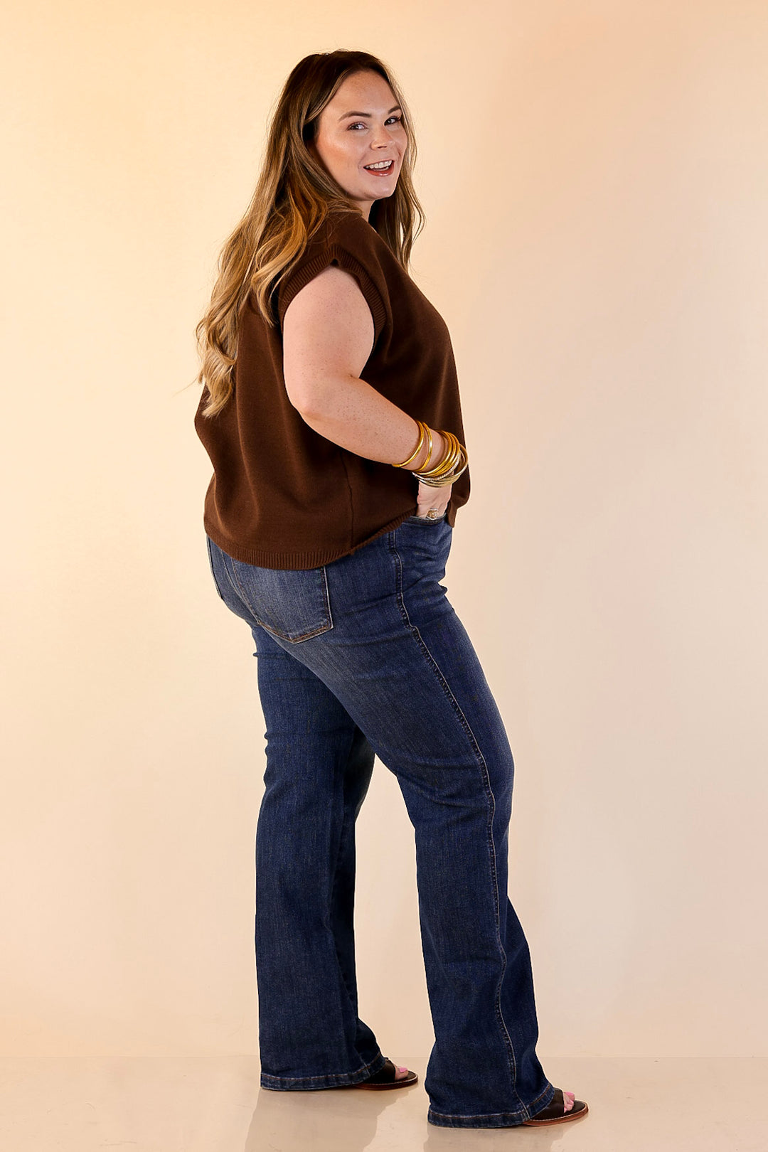 Judy Blue | Perfect Foundation Tummy Control Straight Leg Jean in Medium Wash