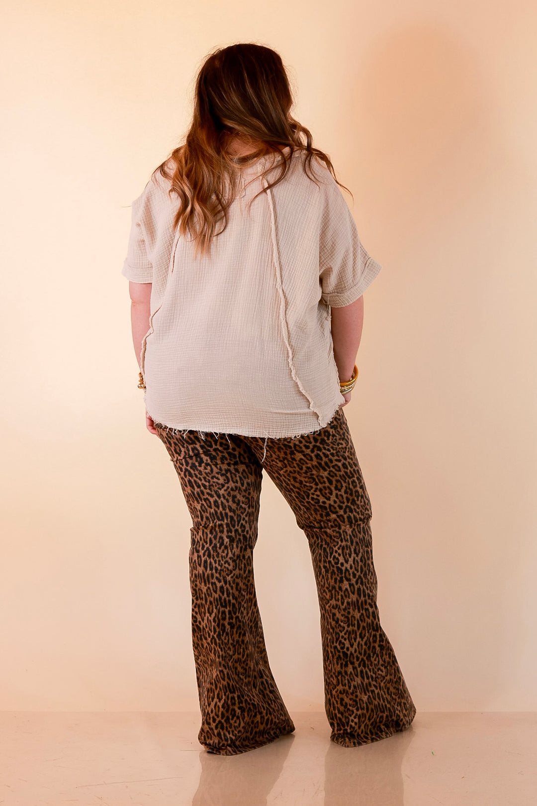 Judy Blue | Untamed Elegance Luxe Ultra Flare Jeans in Leopard Print