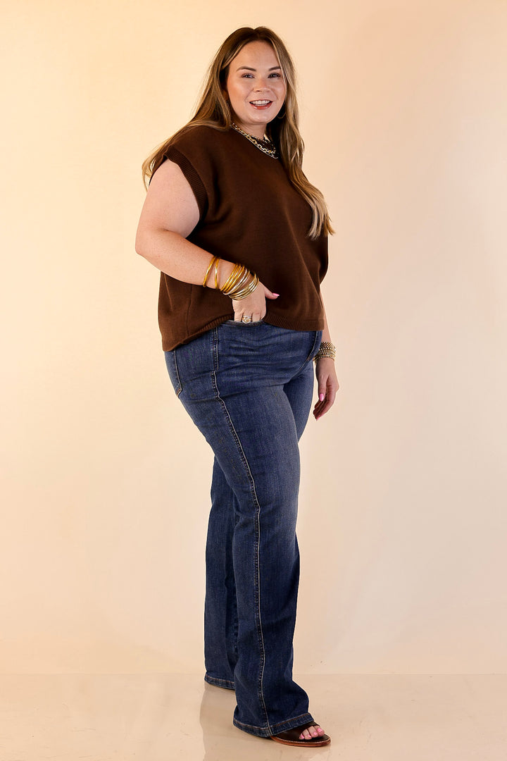 Judy Blue | Perfect Foundation Tummy Control Straight Leg Jean in Medium Wash