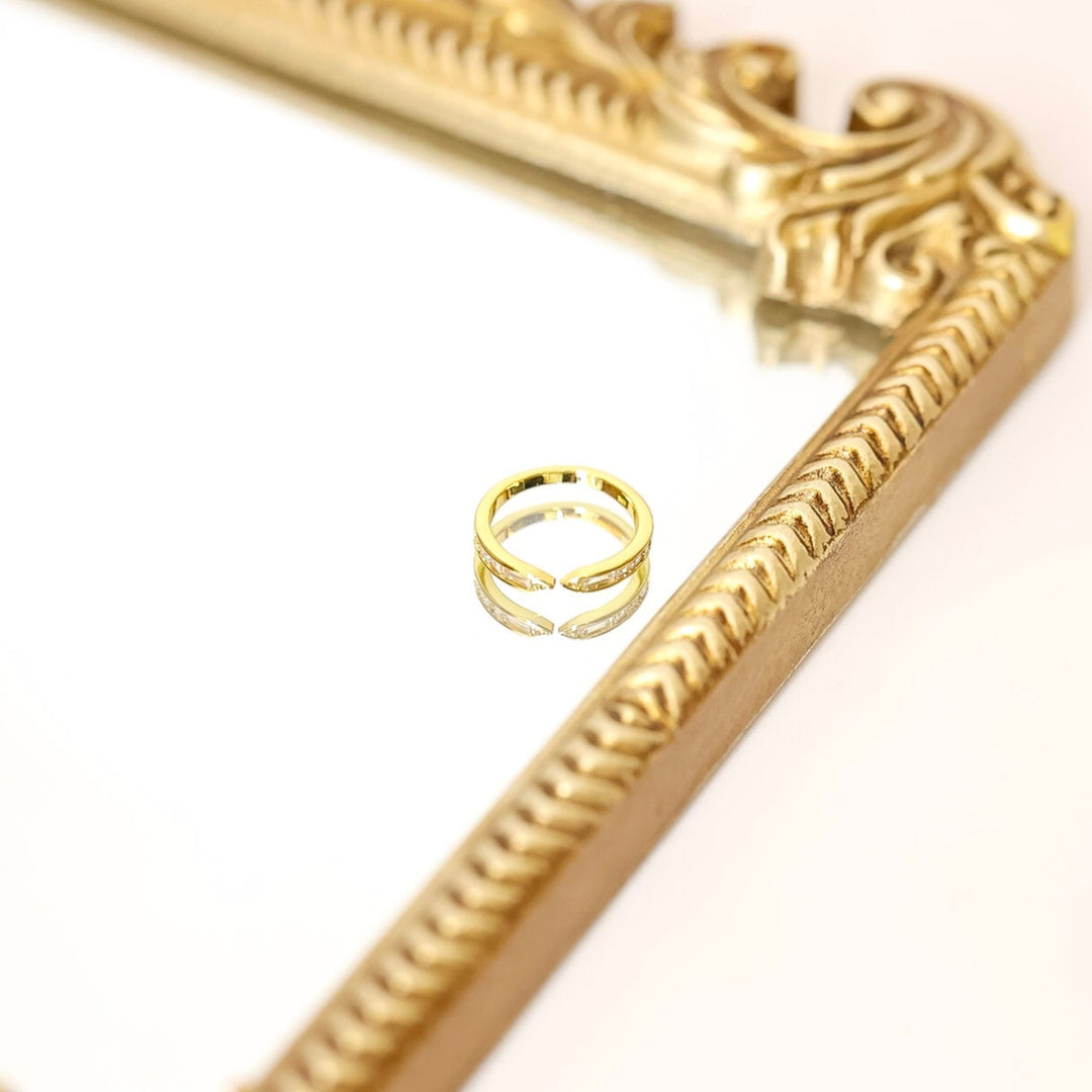 Kinsey Designs | Hayden Baguette adjustable Ring in Gold
