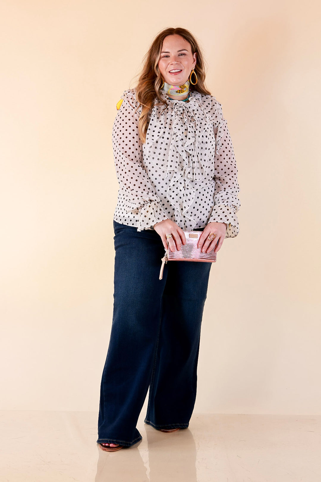 Judy Blue | Lasting Impression Lux Retro Wide Leg Jeans in Dark Twilight Blue Wash