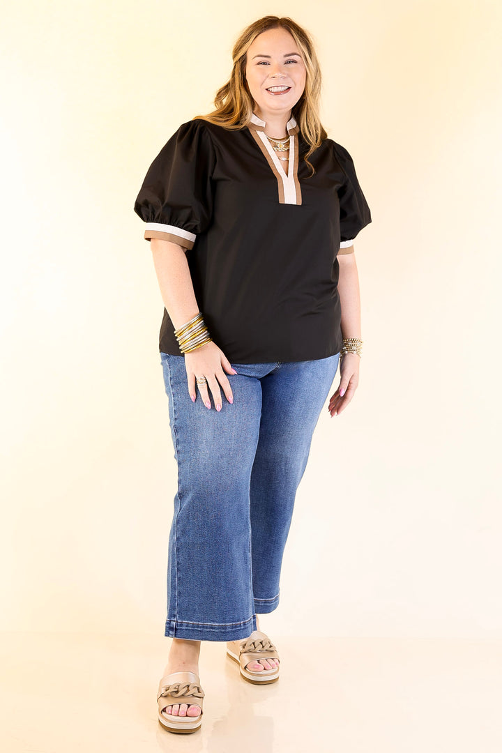 Judy Blue | Everyday Poise Cropped Wide Leg Trouser Denim Jeans in Medium Wash