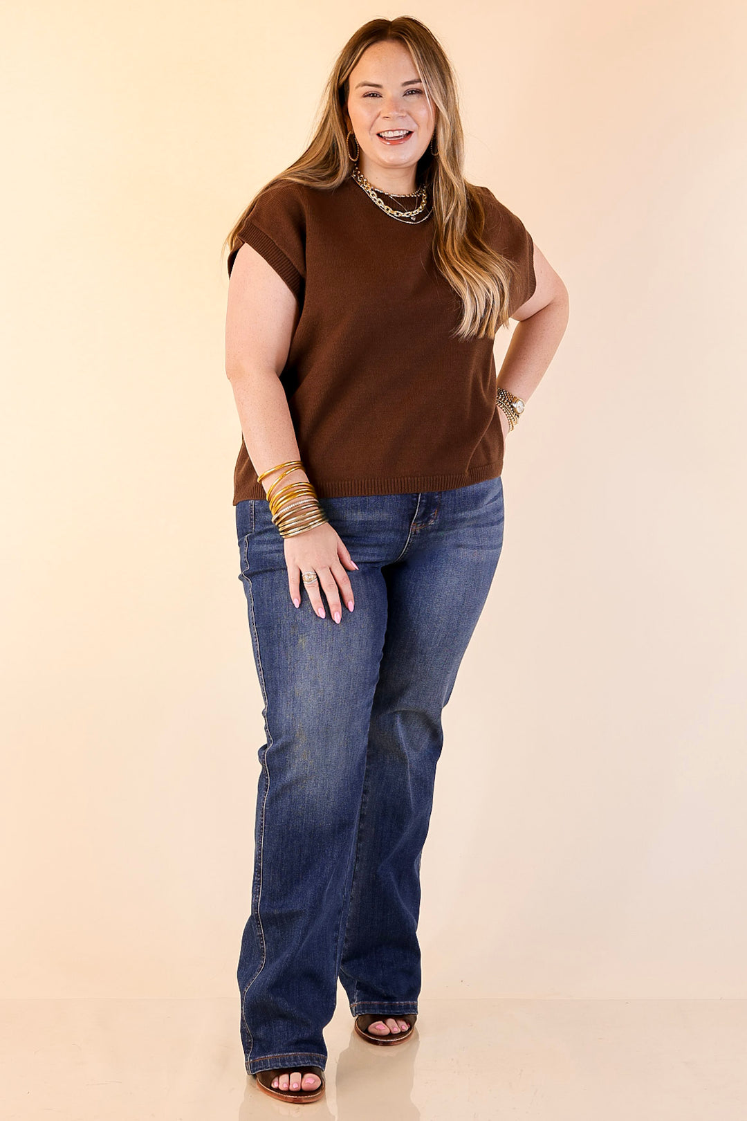 Judy Blue | Perfect Foundation Tummy Control Straight Leg Jean in Medium Wash