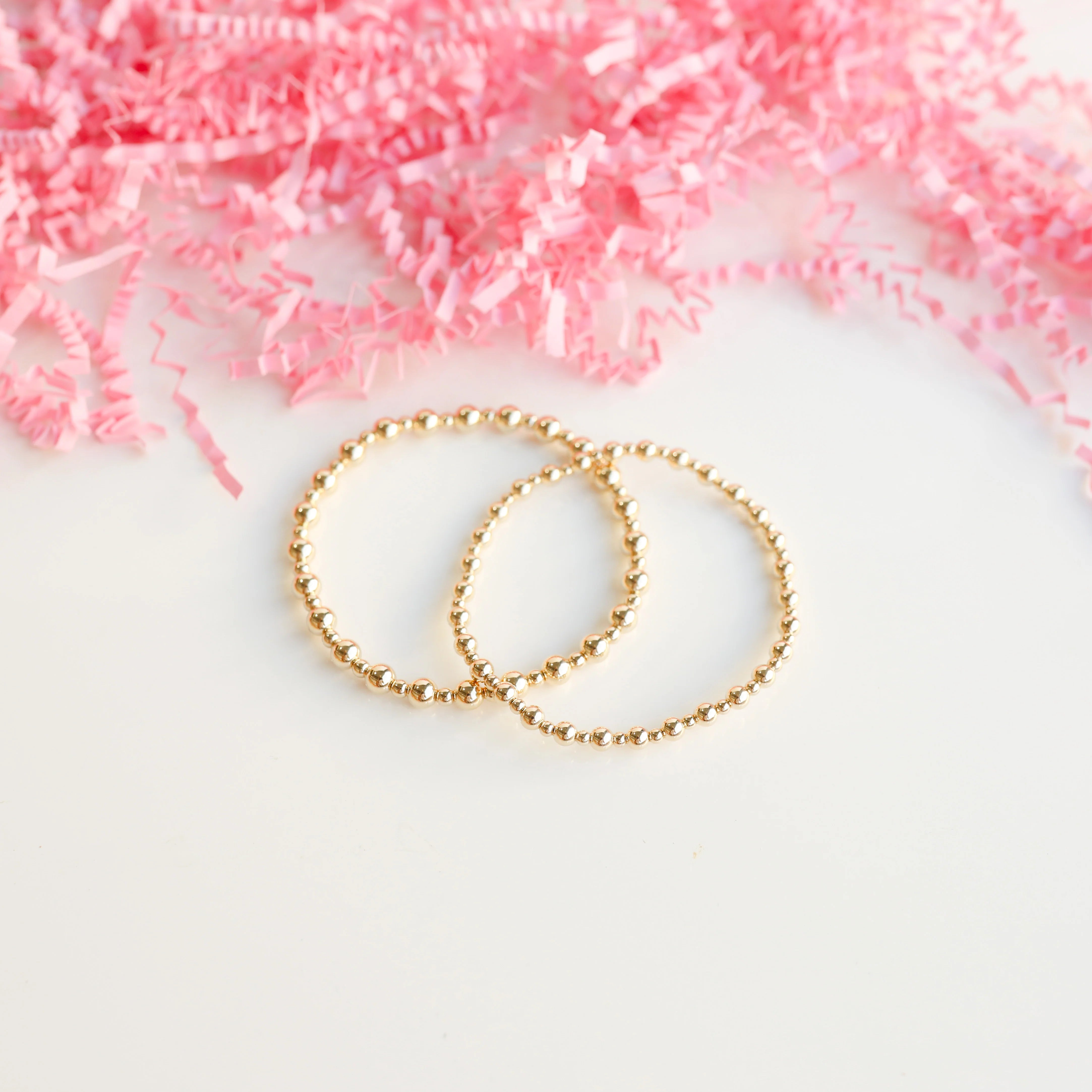 Beaded Blondes | Mini Katy Bracelet in Gold - Giddy Up Glamour Boutique