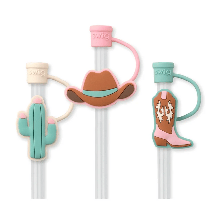 Swig | Giddy Up Straw Topper Set