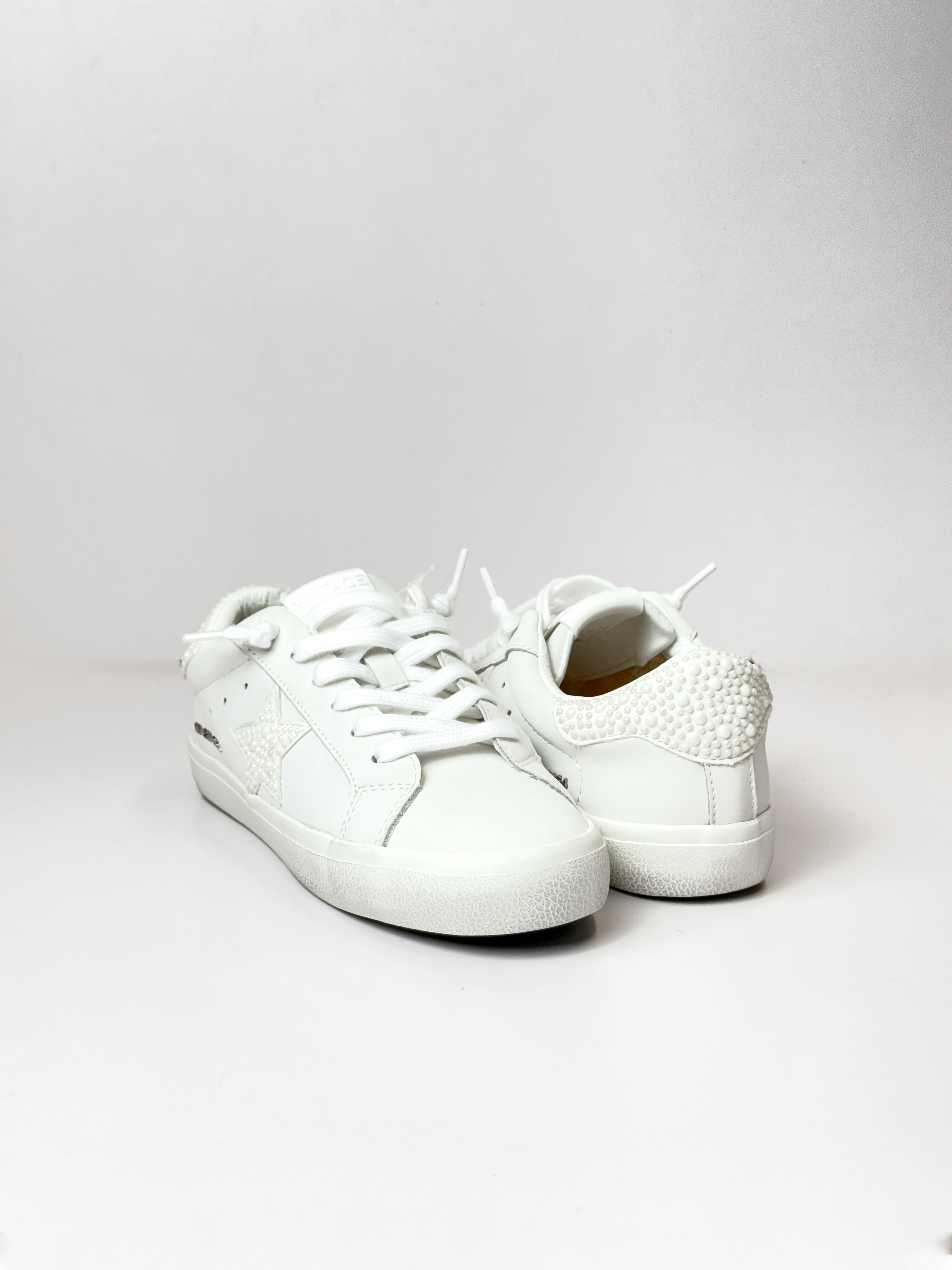 Vintage Havana | Dayna Sneakers in White Multi - Giddy Up Glamour Boutique