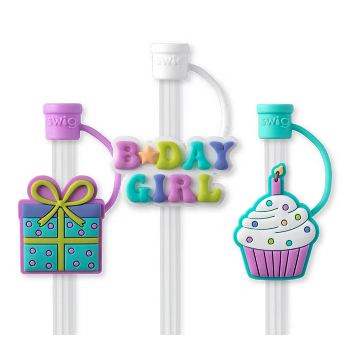 Swig | Make a Wish Straw Topper Set