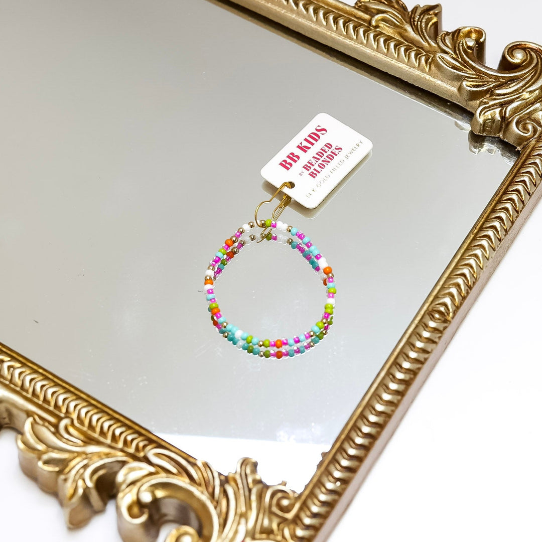 Beaded Blondes | Babies Rainbow Sprinkle Bracelet