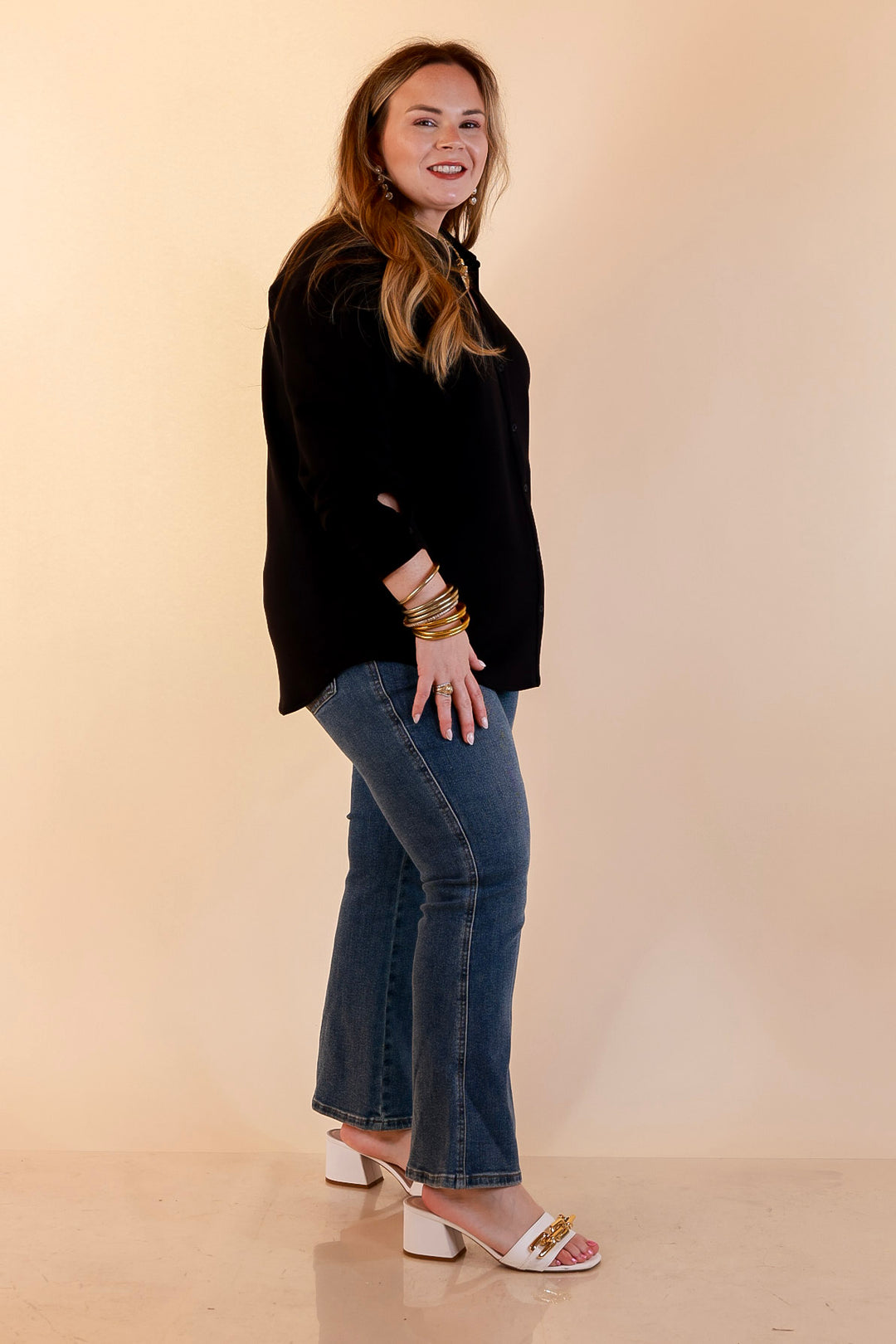 SPANX | AirEssentials Button Down Top in Black