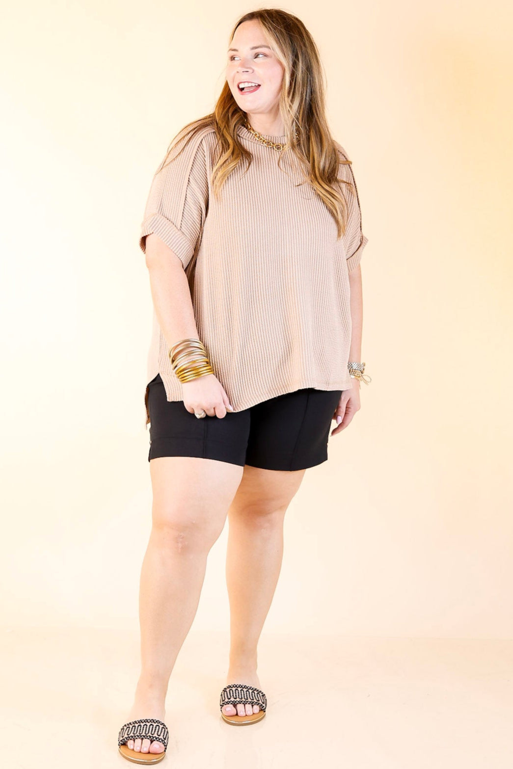 Lyssé | Amanda Stretch Twill Short in Black