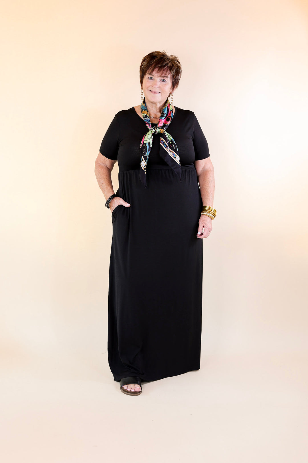 black maxi babydoll dress PALOMA BLACK BABYDOLL DRESS DISSH
