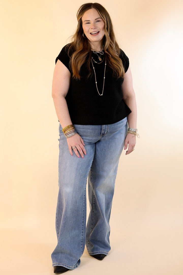 Judy Blue | Can't Go Wrong Retro Wide Leg Jean in Vintage Medium Wash