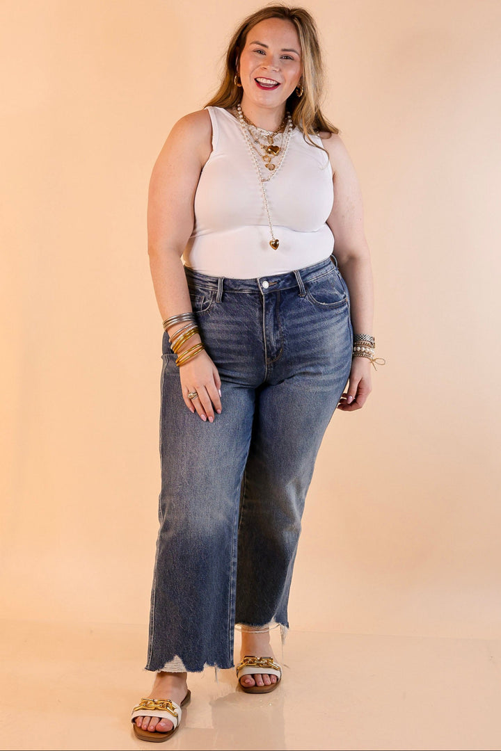 Sunshine State of Mind Tank Top Bodysuit in White