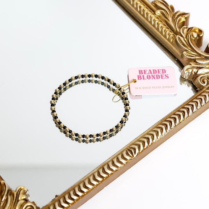 Beaded Blondes | Demi Bracelet in Black