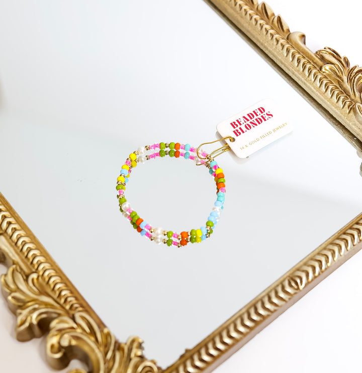 Beaded Blondes | Cabana Confetti Bracelet