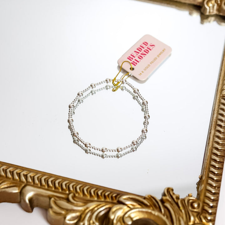 Beaded Blondes | June Bracelet in Silver