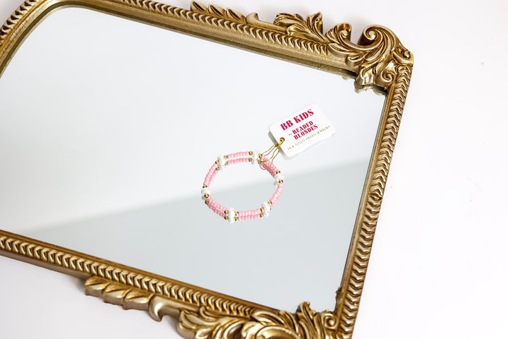 Beaded Blondes | Babies Pink Luster Pearl Bracelet