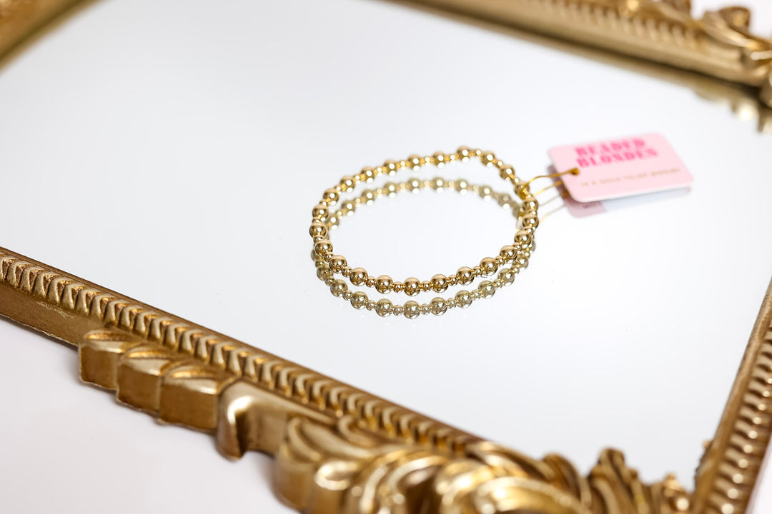 Beaded Blondes | Katy Bracelet in Gold
