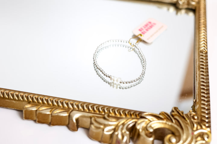 Beaded Blondes | Harper Bracelet in Silver