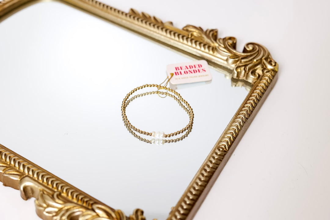 Beaded Blondes | Harper Bracelet in Gold