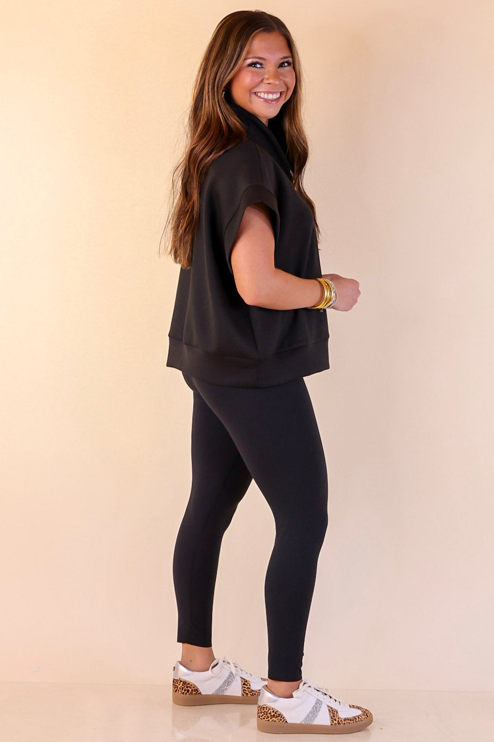 SPANX | Booty Boost® Performance and Shaping 7/8 Leggings in Black