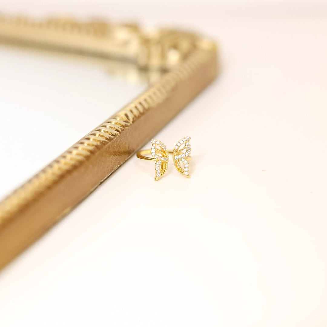 Kinsey Designs | Willow Butterfly Ring in Gold