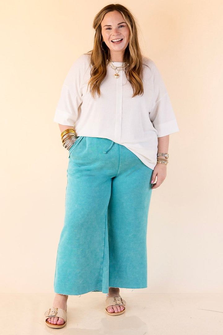 Subtle Spark Crew Neck Short Sleeve Shirt with Seam Detailing in White