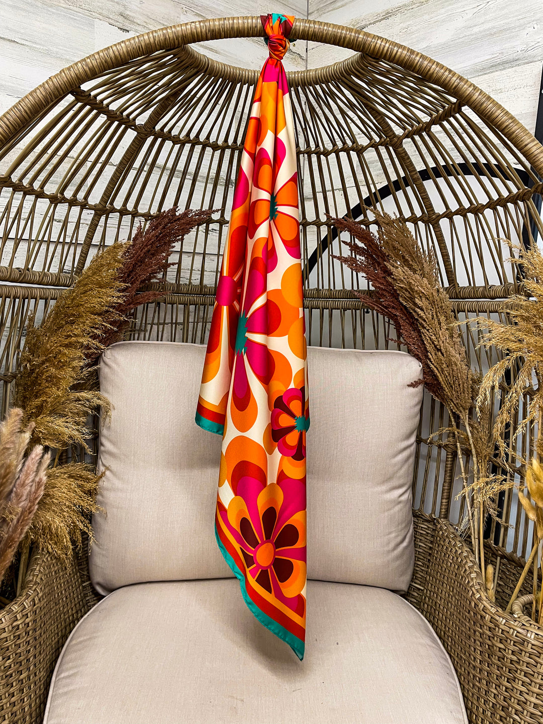 Funky Floral Wild Rag