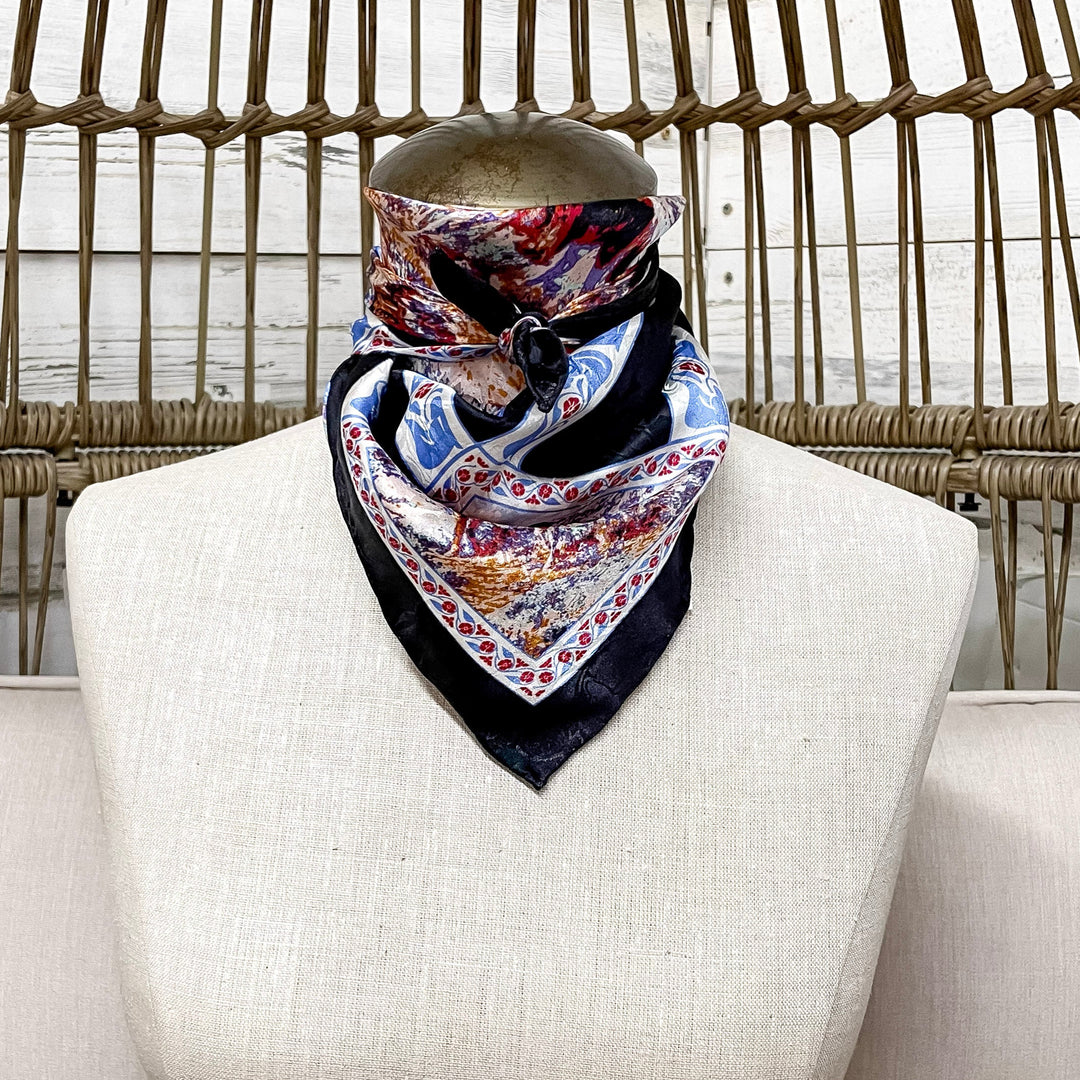 Wyoming Traders | LTD Edition | Mini Compadres Silk Wild Rag