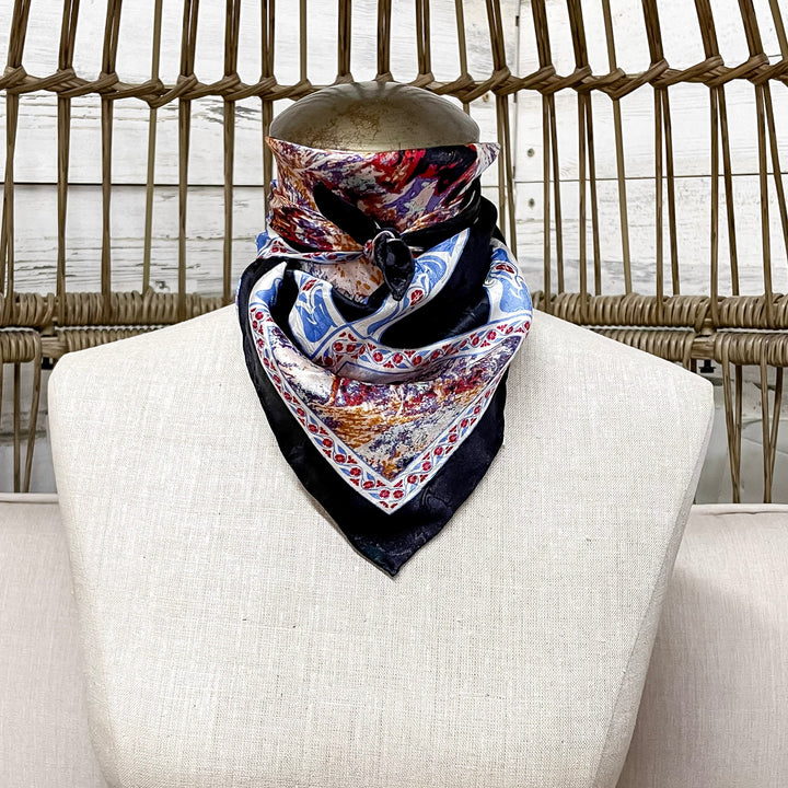 Wyoming Traders | LTD Edition | Mini Compadres Silk Wild Rag