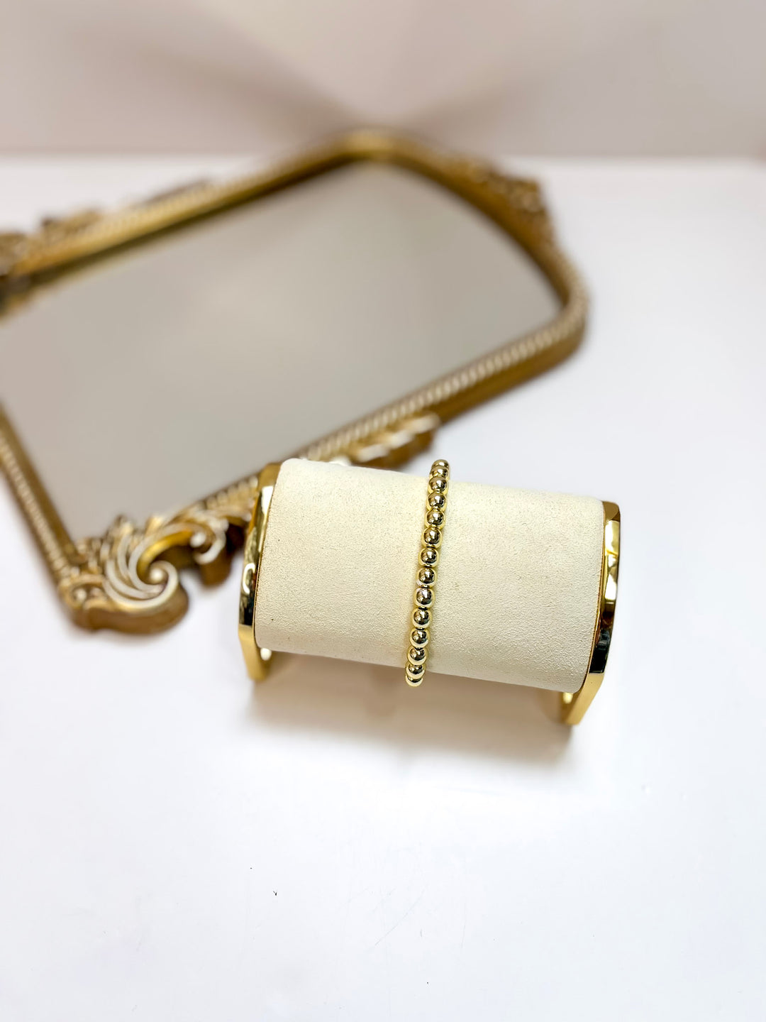 Coco's Beads and Co | The Goldie 6mm Bracelet in Gold