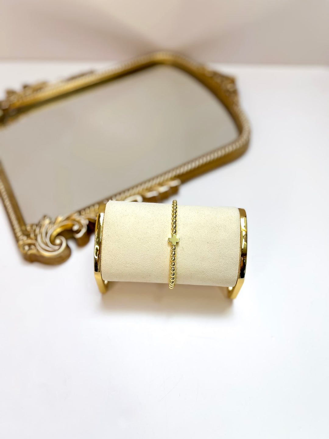 Coco's Beads and Co | The Hope Cross Bracelet in Gold