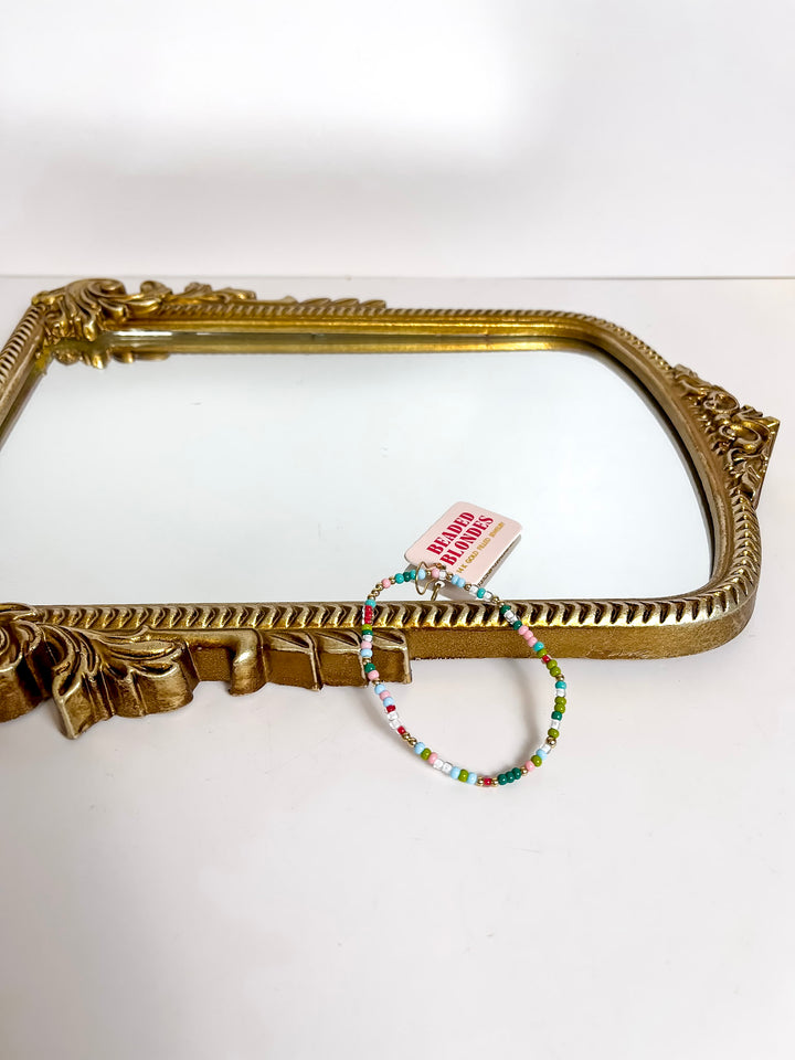 Beaded Blondes | Multi Color Cheer Sprinkle Bracelet