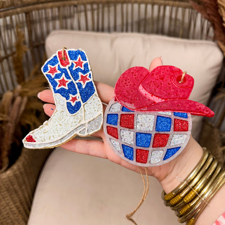 Red, White & Boots Freshie in Various Scent