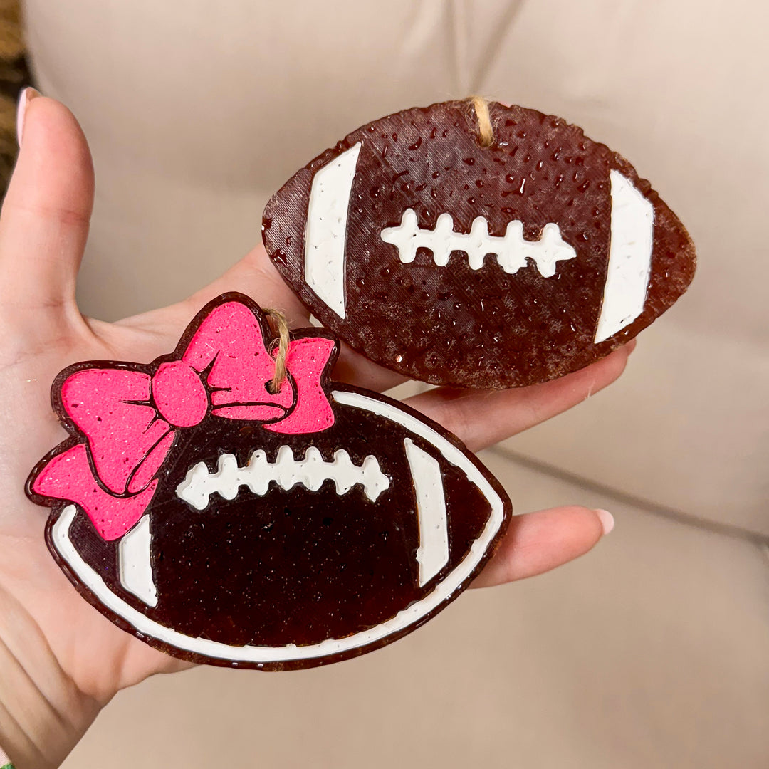 Game Day Glam Football Bow Freshie in Various Scents