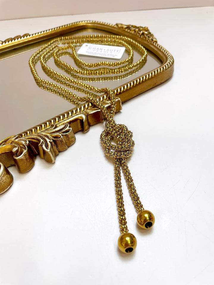 CHANSUTT PEARLS | The Alex Multi-Way Long Necklace in Gold