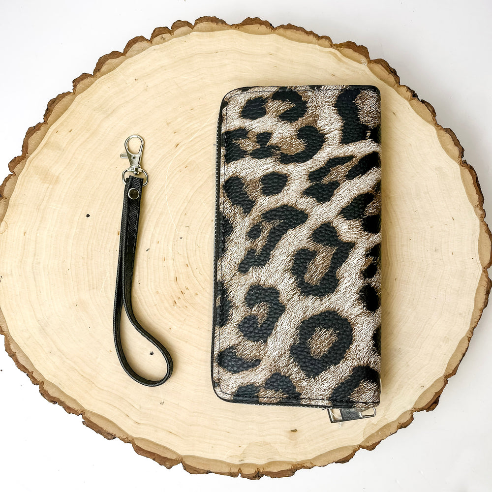 Animal Print Zip Up Wallet - Giddy Up Glamour Boutique