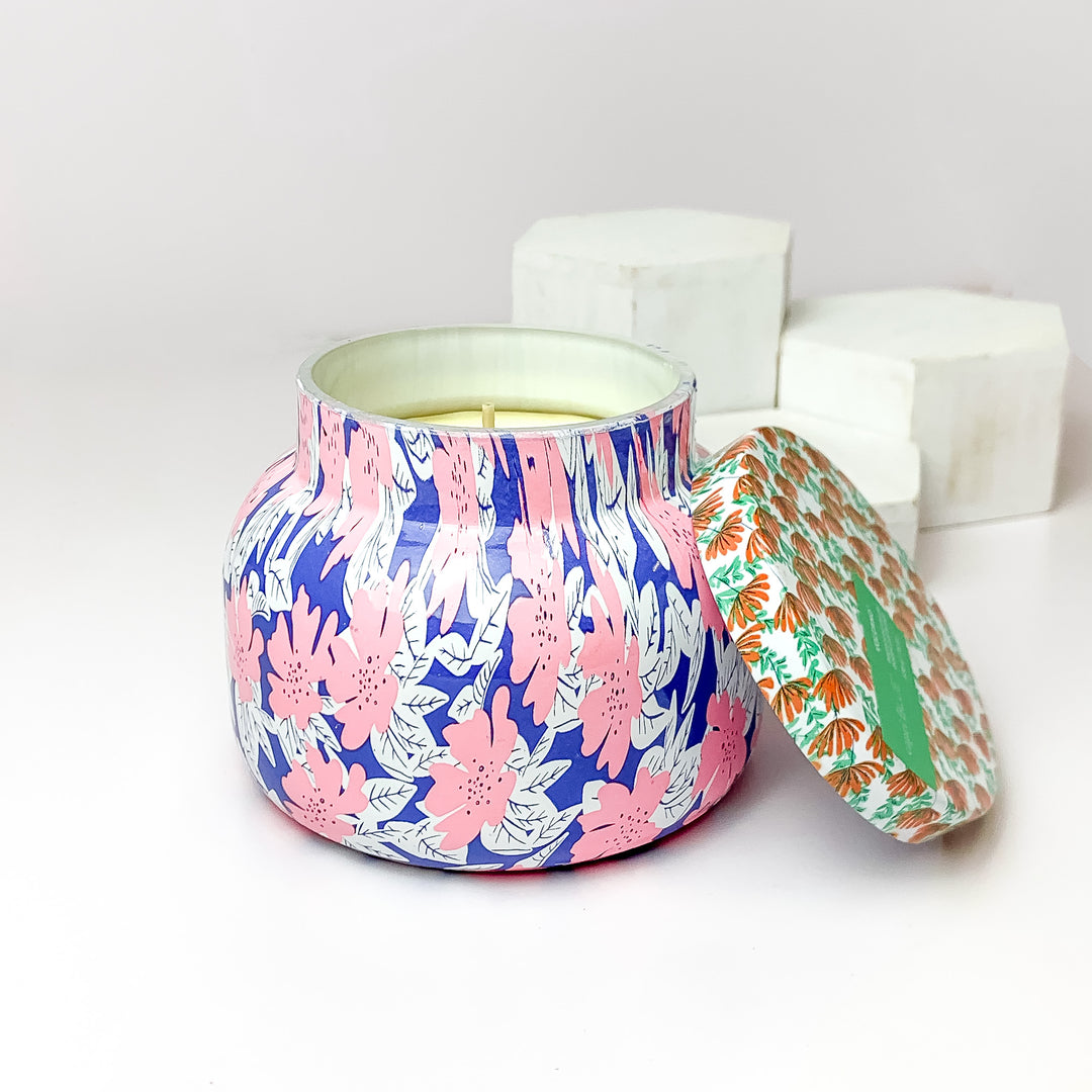 Capri Blue | 19 oz. Jar Candle in Pattern Play Sign | Volcano - Giddy Up Glamour Boutique