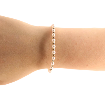 Beaded Blondes | Luci Pearl Bracelet