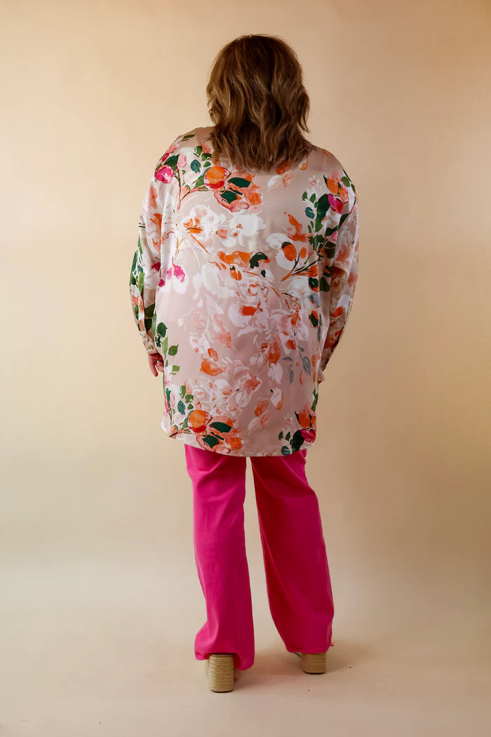 Judy Blue | Brighter Than The Sun Garment Dyed 90's Straight Leg Pants in Hot Pink - Giddy Up Glamour Boutique