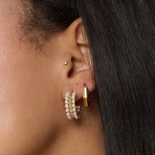 Kinsey Designs | Elsie Hoop Earrings - Giddy Up Glamour Boutique