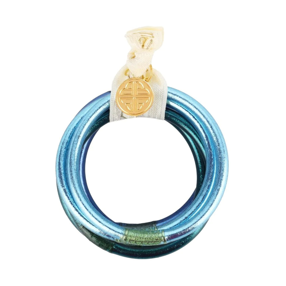 BuDhaGirl | Set of Six | All the Oceans All Weather Bangles - Giddy Up Glamour Boutique