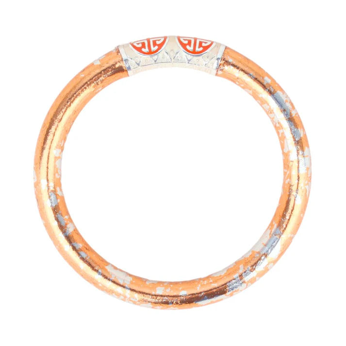 BuDhaGirl | KOI Tzubbie All Weather Bangle in Peche (Peach)