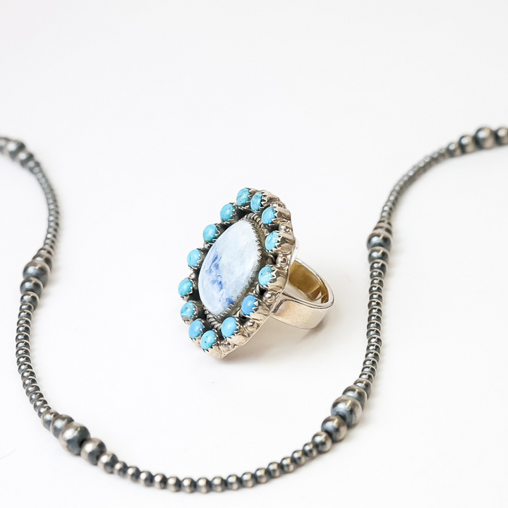 HaDa Collection | Handmade Adjustable Sterling Silver Multi Stone Ring