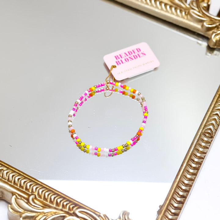 Beaded Blondes | Sunburst Sprinkle Bracelet