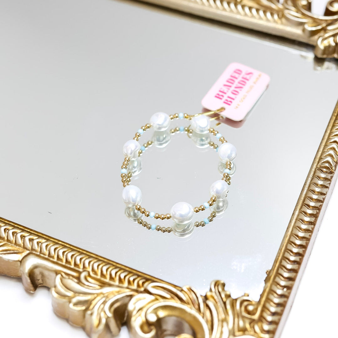 Beaded Blondes | Powder Blue Sadie Bracelet