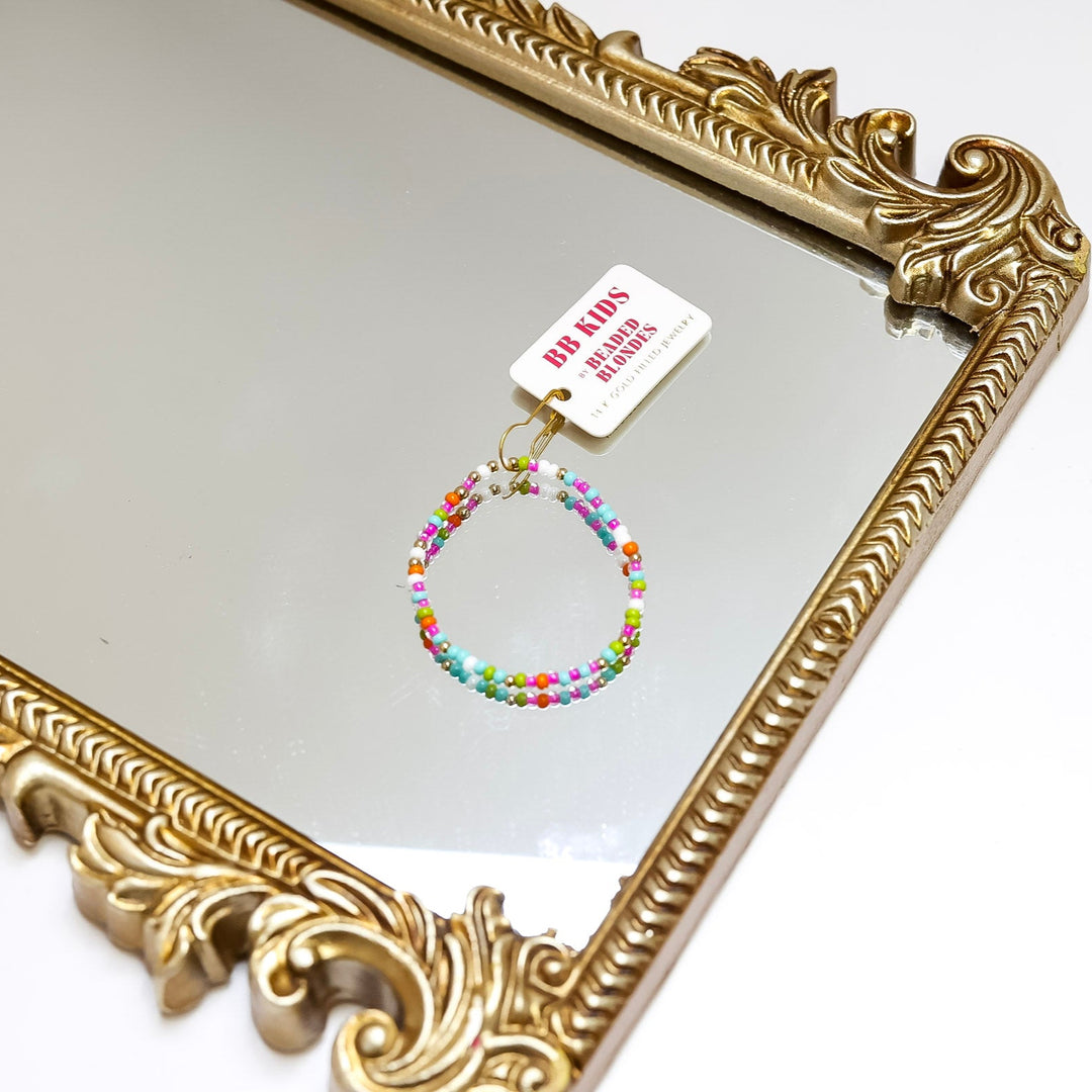 Beaded Blondes | Babies Rainbow Sprinkle Bracelet