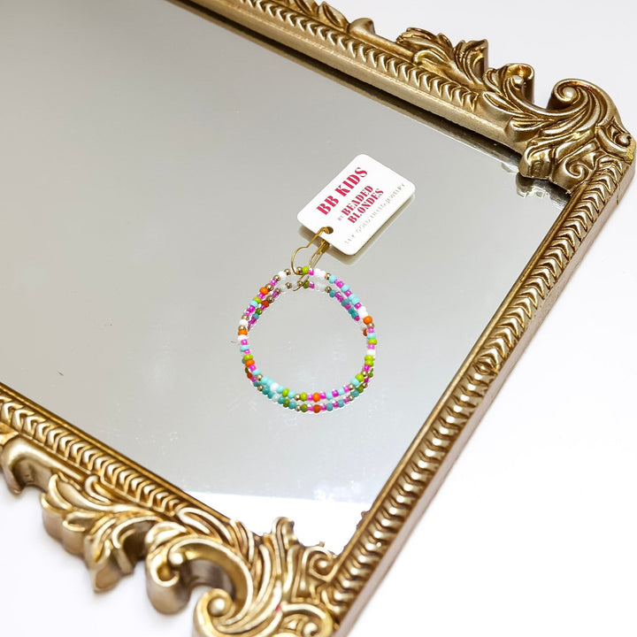 Beaded Blondes | Babies Rainbow Sprinkle Bracelet