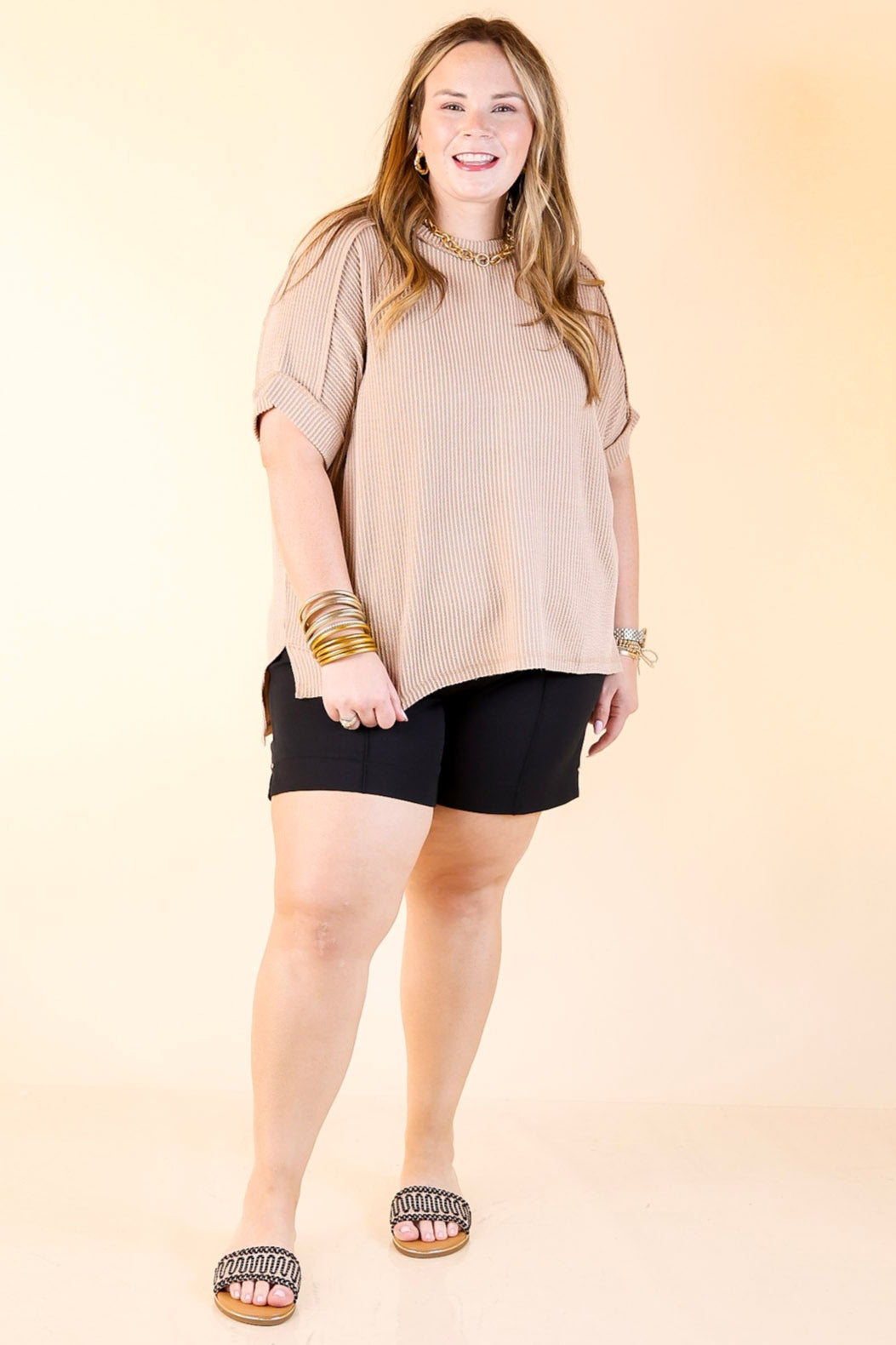 Lyssé | Amanda Stretch Twill Short in Black